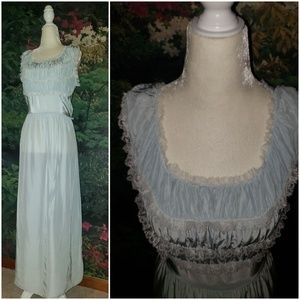 Rare VTGE Betty Ellen blue nightgown
